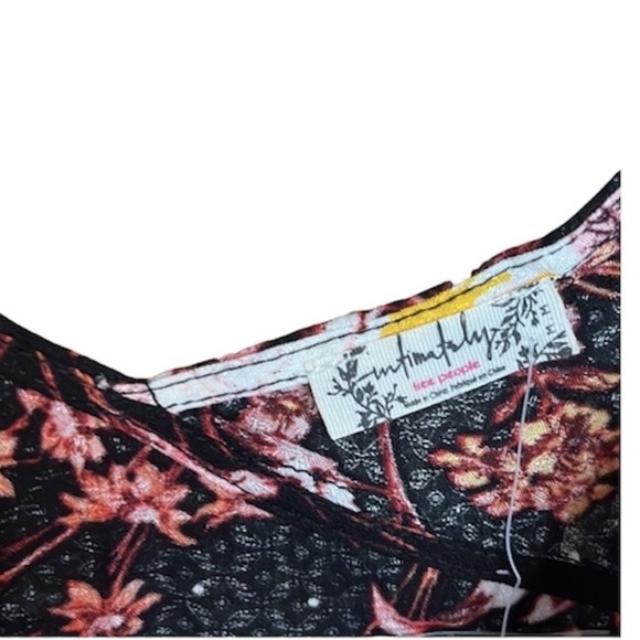 Free People Lauria Printed Mini Slip Dress - Picture 5 of 7